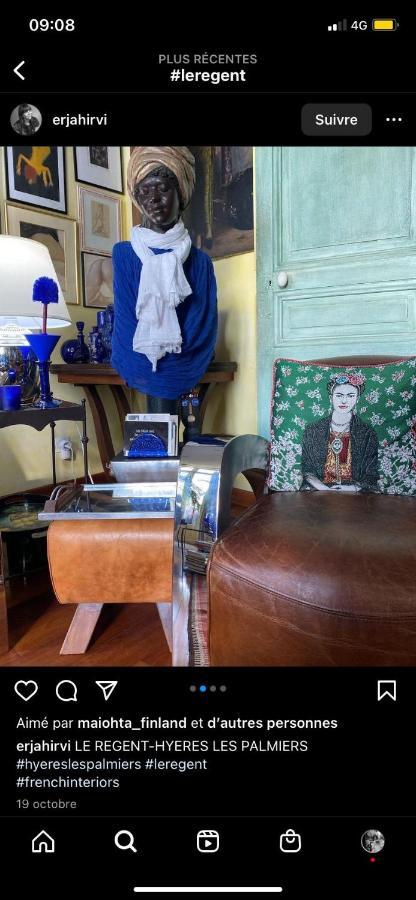Chambres D'Hotes Le Regent Hyeres Ngoại thất bức ảnh